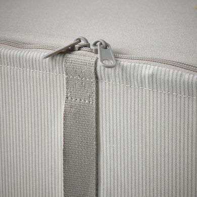 ІКЕА HEMMAFIXARE, 205.039.10 - контейнер для одягу, постільна білизна,смугаста тканина, 44x51x19см