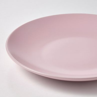 ІКЕА FÄRGKLAR ФЕРГКЛАР, 804.782.10 - Тарілка десертна, матовий світло-рожевий, 20см