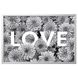 ІКЕА BJÖRKSTA БЬЙОРКСТА, 294.716.60 - Картина з рамкою, квіткова любов, сріблястий, 118 х 78см
