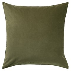 ІКЕА SANELA САНЕЛА, 804.792.00 Чохол для подушки, оливково-зелений, 50х50 см