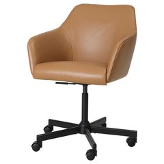 ІКЕА TOSSBERG / MALSKAR, 495.082.00 Обертовий стілець, ГРАНН світло-коричневий