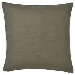 ІКЕА JORDTISTEL, 105.307.92 Чохол для подушки, сіро-зелений, 50х50 см