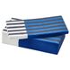 ІКЕА PALPFJARIL, 205.535.75 Серветка паперова, смугастий синій, 38х38 см