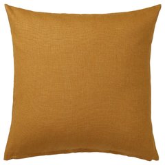 ІКЕА VIGDIS ВІГДІС, 004.565.42 - Чохол для подушки, темний золотаво-коричневий, 50х50см
