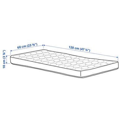ІКЕА HIMLAVALV, 903.210.06 - 3D матрац для дитячого ліжечка, 60х120х10см