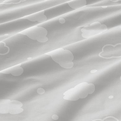 ІКЕА RINGDUVA, 405.411.95 -постільна білизна для дитячого ліжечка, 3 шт, хмара, 60х120см, У комплект входить: 1 підковдра (110 х 125см), 1 наволочка (35х55см) і 1 простирадло на гумці (60х120см).