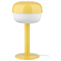 ІКЕА BLASVERK, 605.479.74 Лампа настільна, жовтий, 36 см