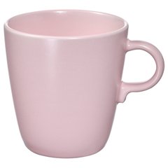 ІКЕА FÄRGKLAR ФЕРГКЛАР, 804.781.92 - Чашка, матовий світло-рожевий, 37 кл