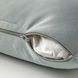 ІКЕА PUCKELMAL, 005.138.54 Чохол для подушки, світло-сіро-бірюзовий, 50х50 см