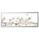 ІКЕА BJORKSTA БЬЙОРКСТА, 495.089.31 Картина з рамкою, білі квіти, 140х56 см